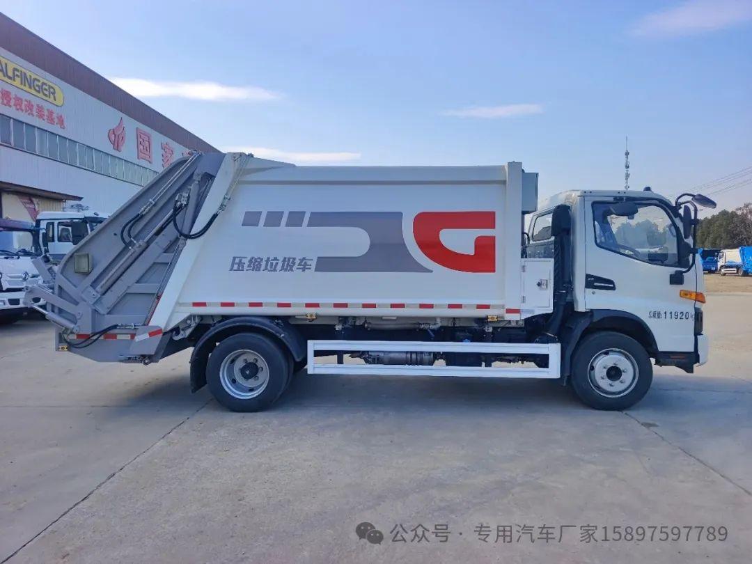 江淮骏铃11方压缩垃圾车 高效环卫的实践先锋